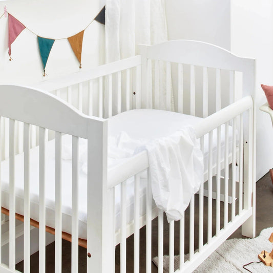 Bamboo Fitted Waterproof Cot Mattress Protector by Protect-A-Bed