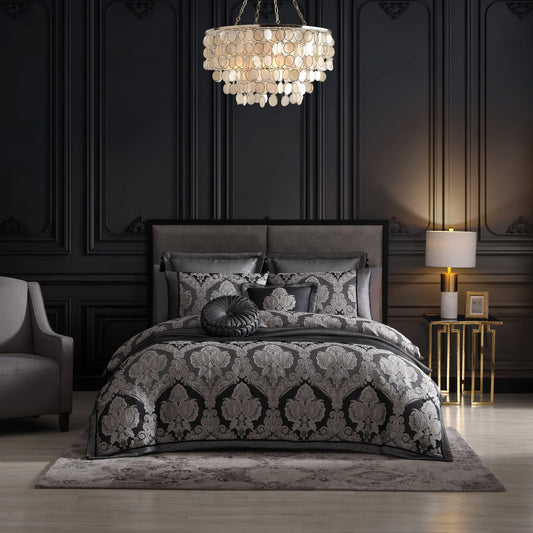 Emerson Granite Quilt Cover Set by Davinci