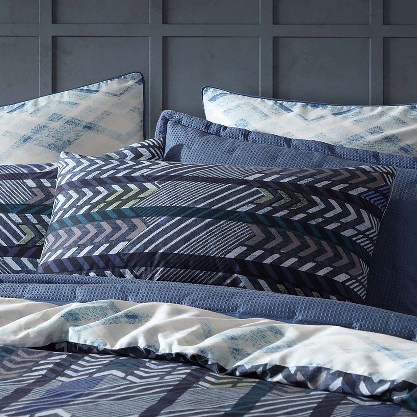 Homme Quilt Cover Set by Logan and Mason