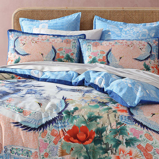 Hyami Quilt Cover Set by Logan and Mason