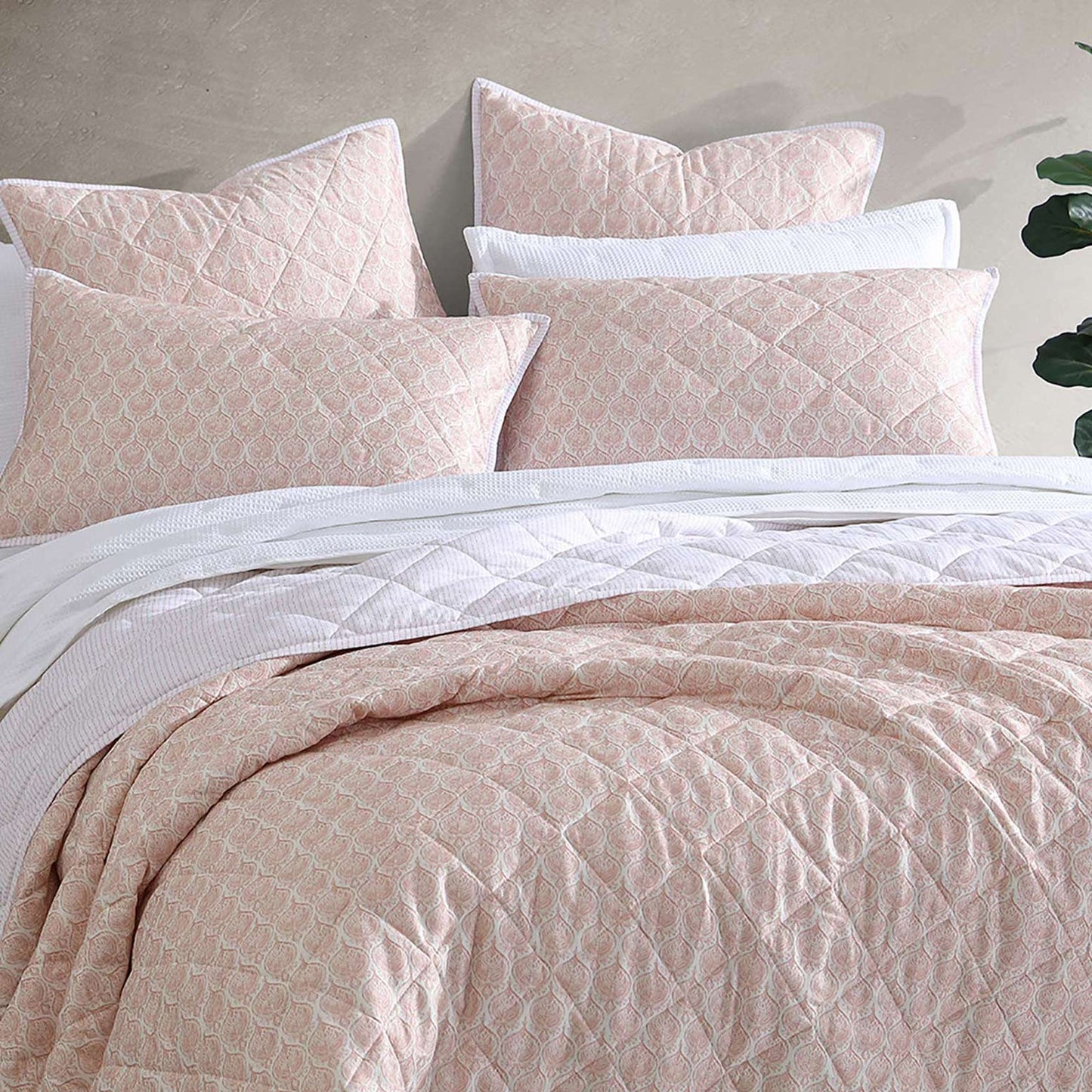 Shelby Rose Coverlet Set by Logan and Mason