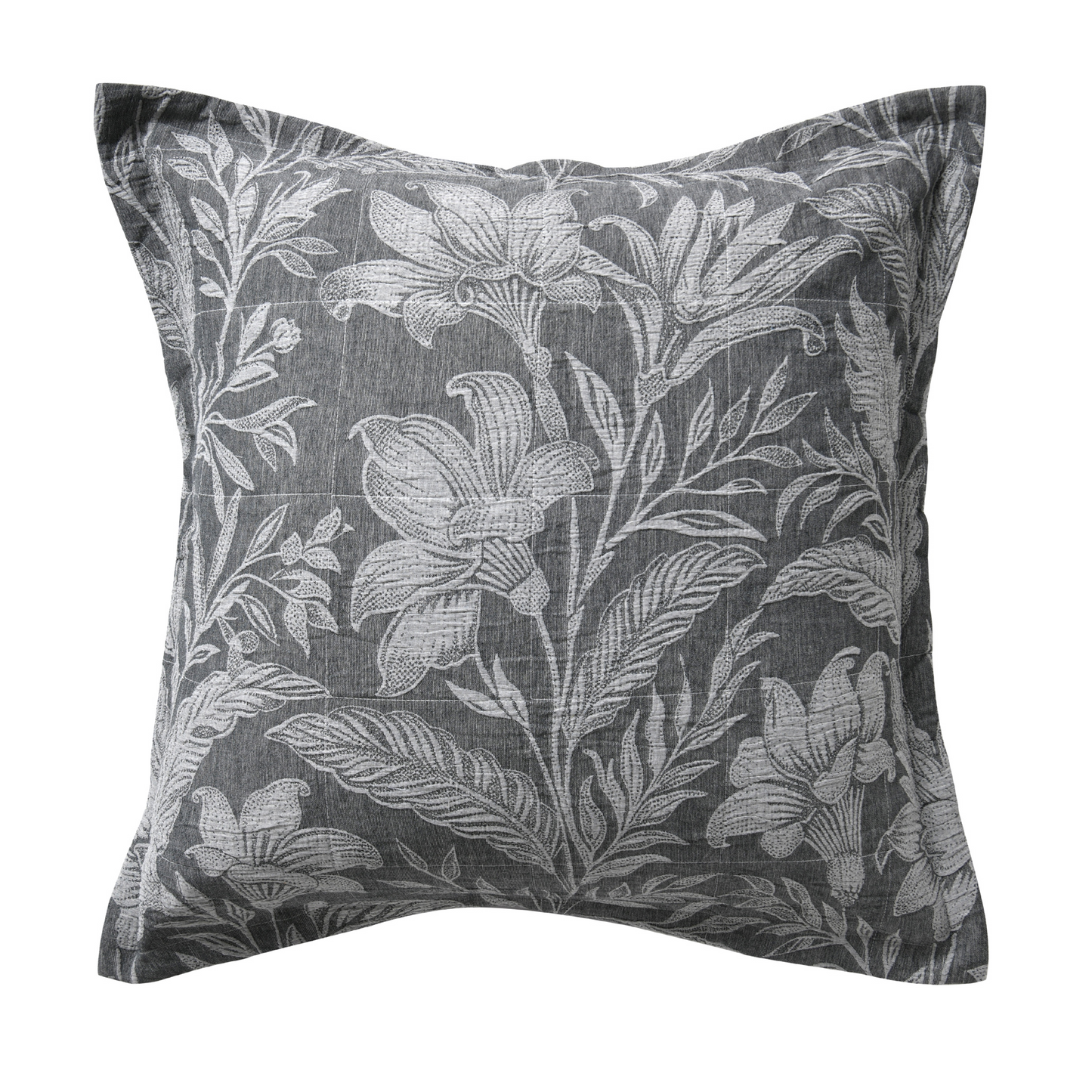 Maidstone Grey European Pillowcase by Bianca