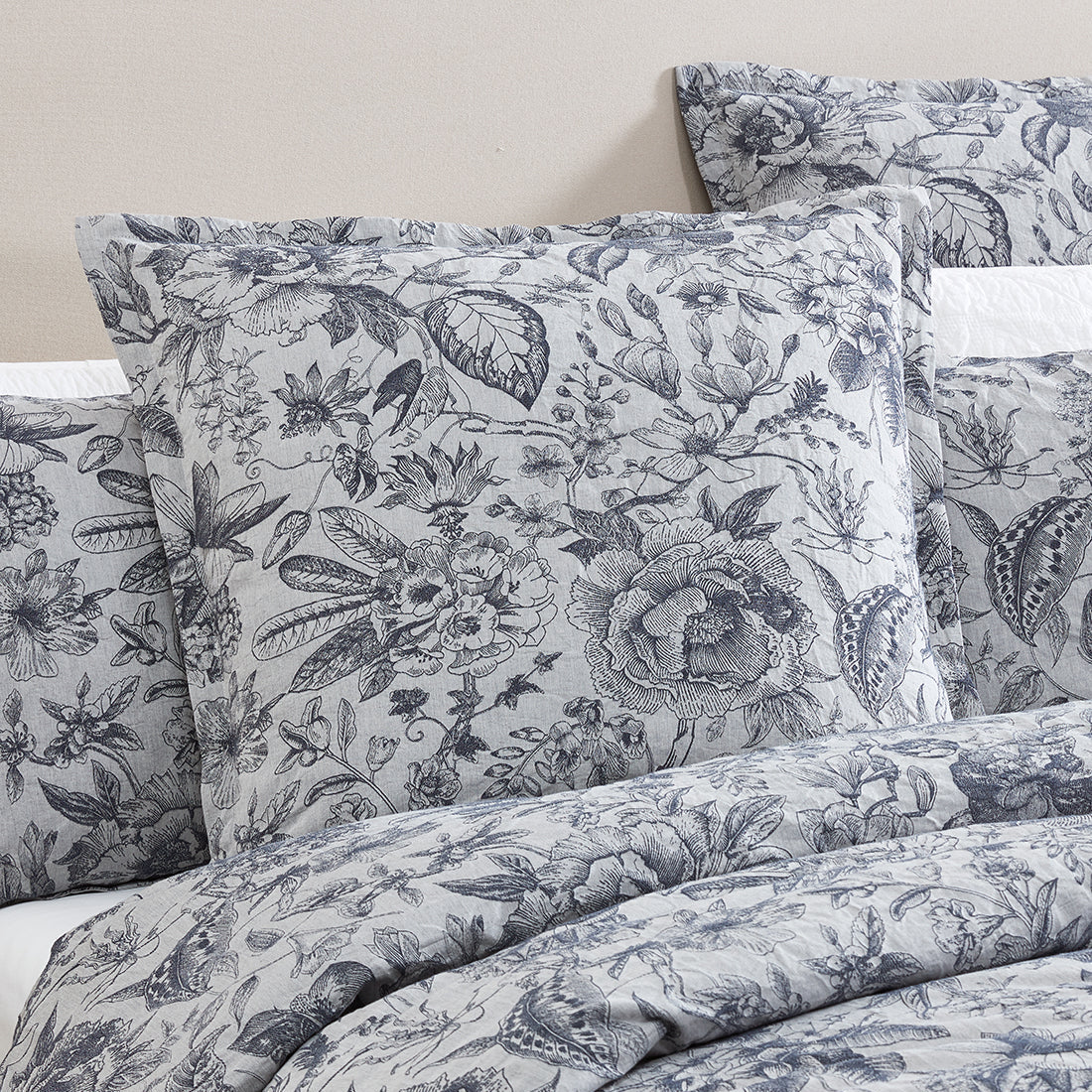 Paloma Ink European Pillowcase by Private Collection