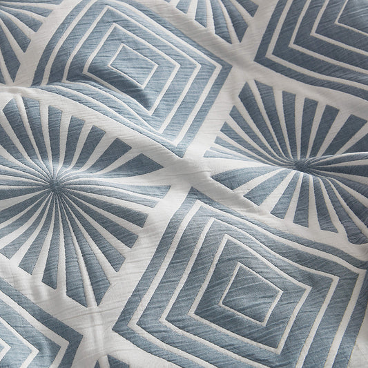 Alchemy Aegean Quilt Cover Set by Logan and Mason Platinum