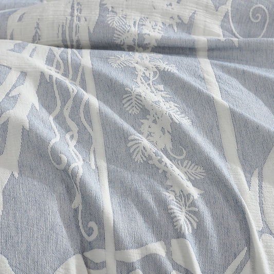 Aloha Aegean Quilt Cover Set by Logan and Mason Platinum