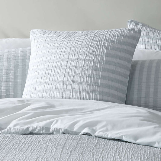 Emmet Sage European Pillowcase by Logan and Mason Platinum