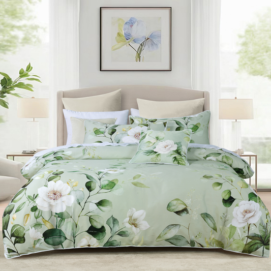 Salisbury Sage Quilt Cover Set By Bianca