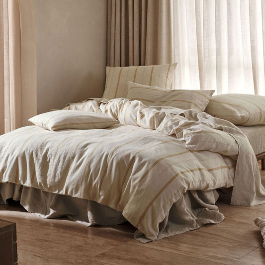 Cae Linen/Cotton Quilt Cover Set by Linen House