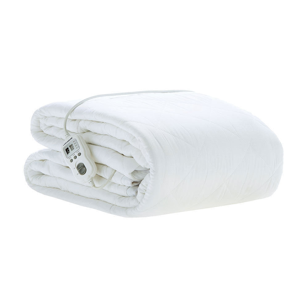 Linen House Quilted Multizone Electric Blanket