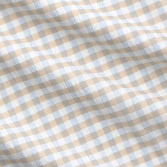 Romi Check Moonstone Quilt Cover Set by Sheridan