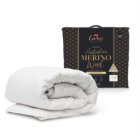 Luxe Naturals Merino Wool Quilt by Tontine