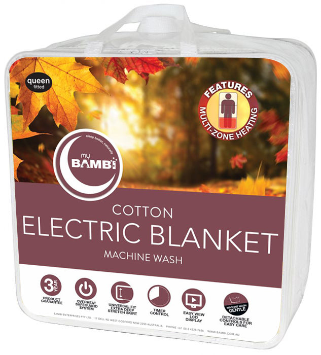 Cotton Electric Blanket by Bambi