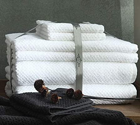 Dune 6 Piece Bath Towel Sets by MM Linen
