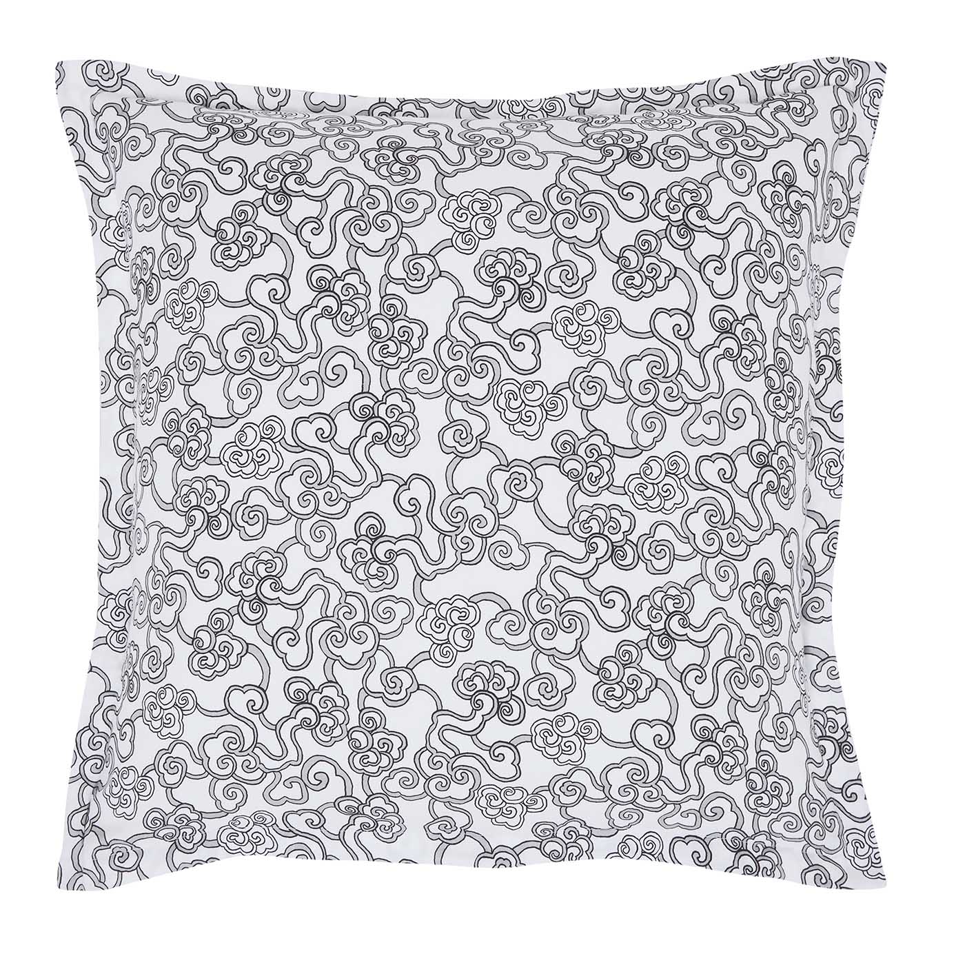 Shanghai Nights Black European Pillowcase by Logan & Mason