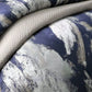 Vasari Navy European Pillowcase by Davinci