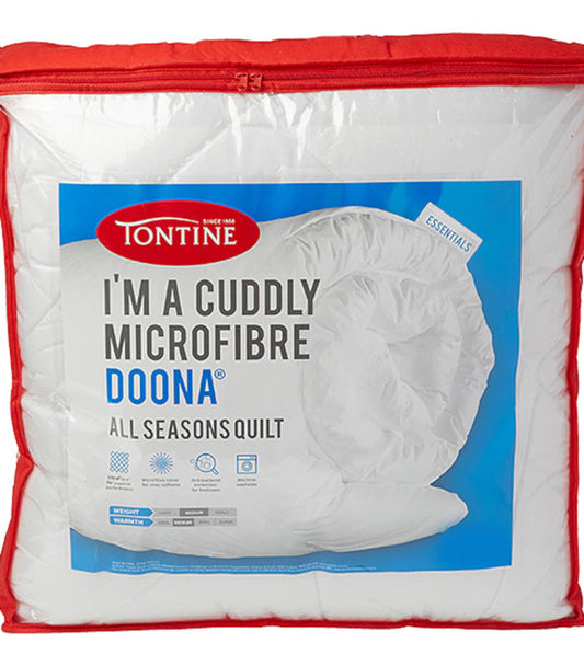 I'm a cuddly microfibre Doona by Tontine