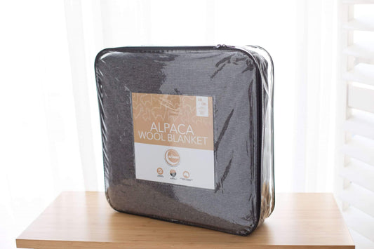 Australian Made Alpaca/Wool Blanket by Bambi