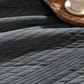 Barlow Slate Quilt Cover Set by Private Collection