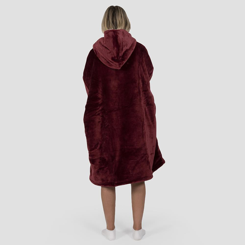Hoodet Hooded Burgundy by Bambury