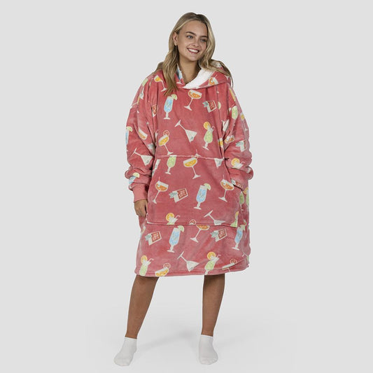Hoodet Hooded Blanket Girl's Night Out by Bambury