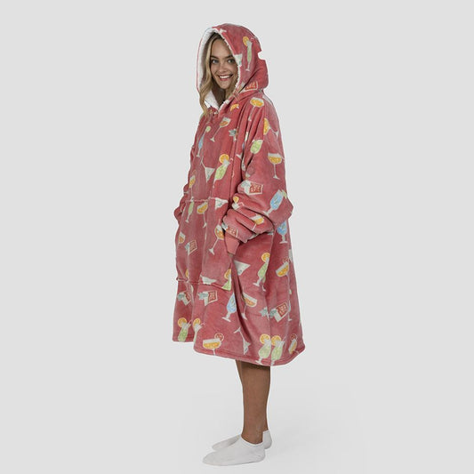 Hoodet Hooded Blanket Girl's Night Out by Bambury