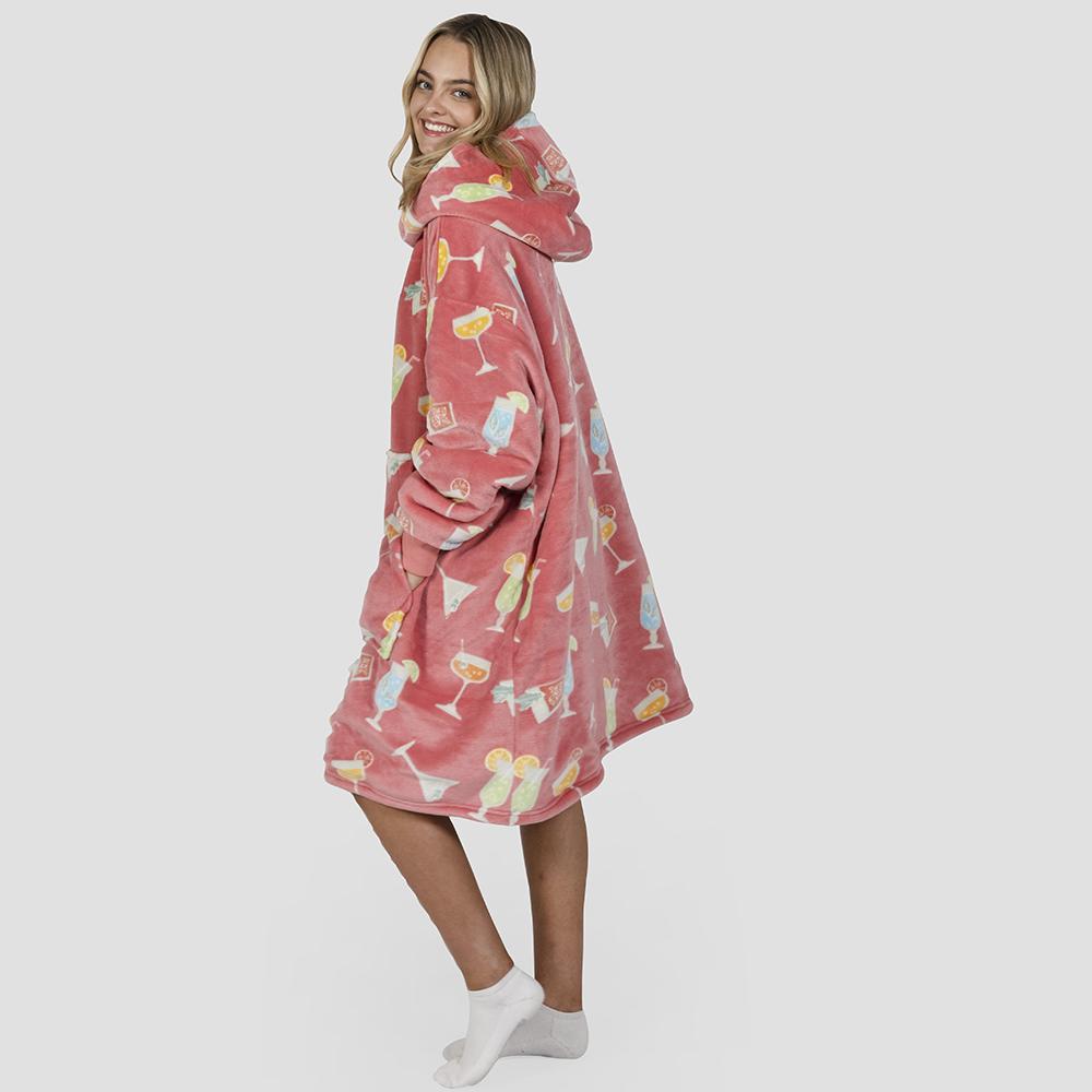 Hoodet Hooded Blanket Girl's Night Out by Bambury