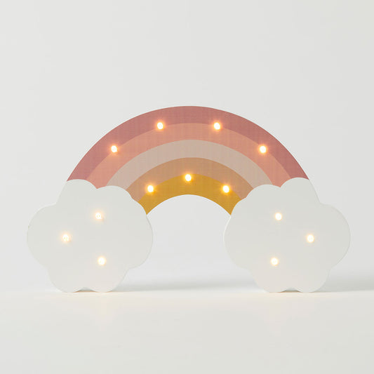 Rainbow Wooden Light by Pilbeam Living
