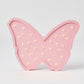 Butterfly Pink Wooden Light by Pilbeam Living
