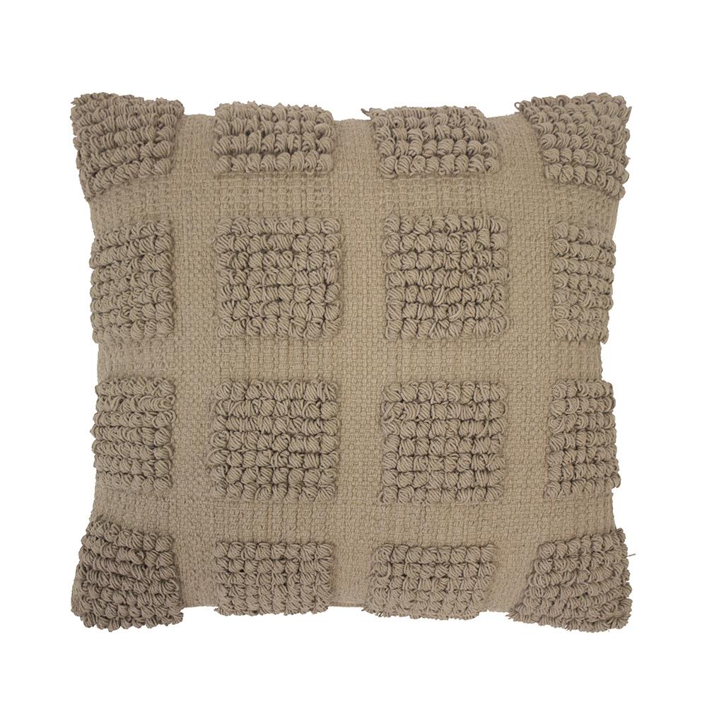 Dawson Cushion 45x45cm Almond by Bambury