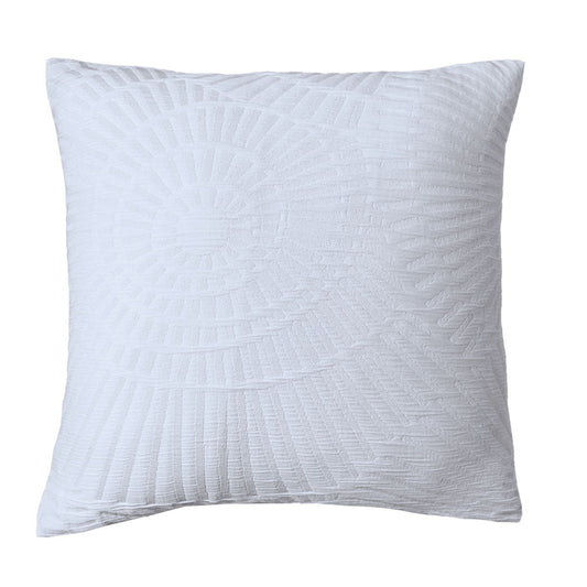 Byron White Cushion 43 x 43cm by Bianca