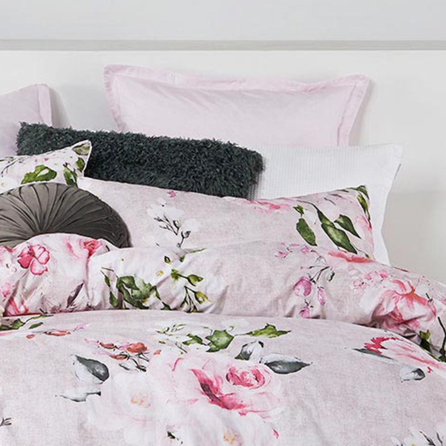 Cherub Pink Quilt Cover Set by Logan and Mason