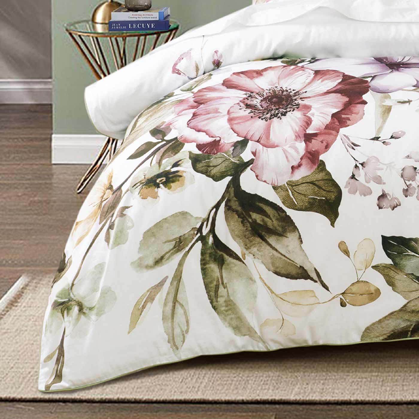 Minette White Quilt Cover Set By Bianca