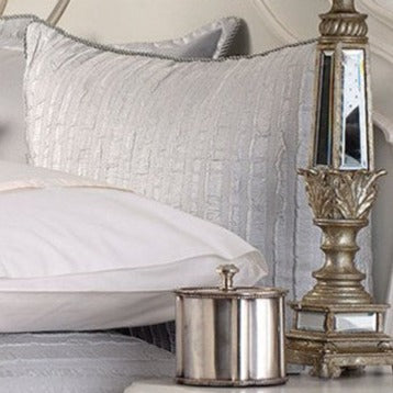 Duchess Silver European Pillowcase by Davinci