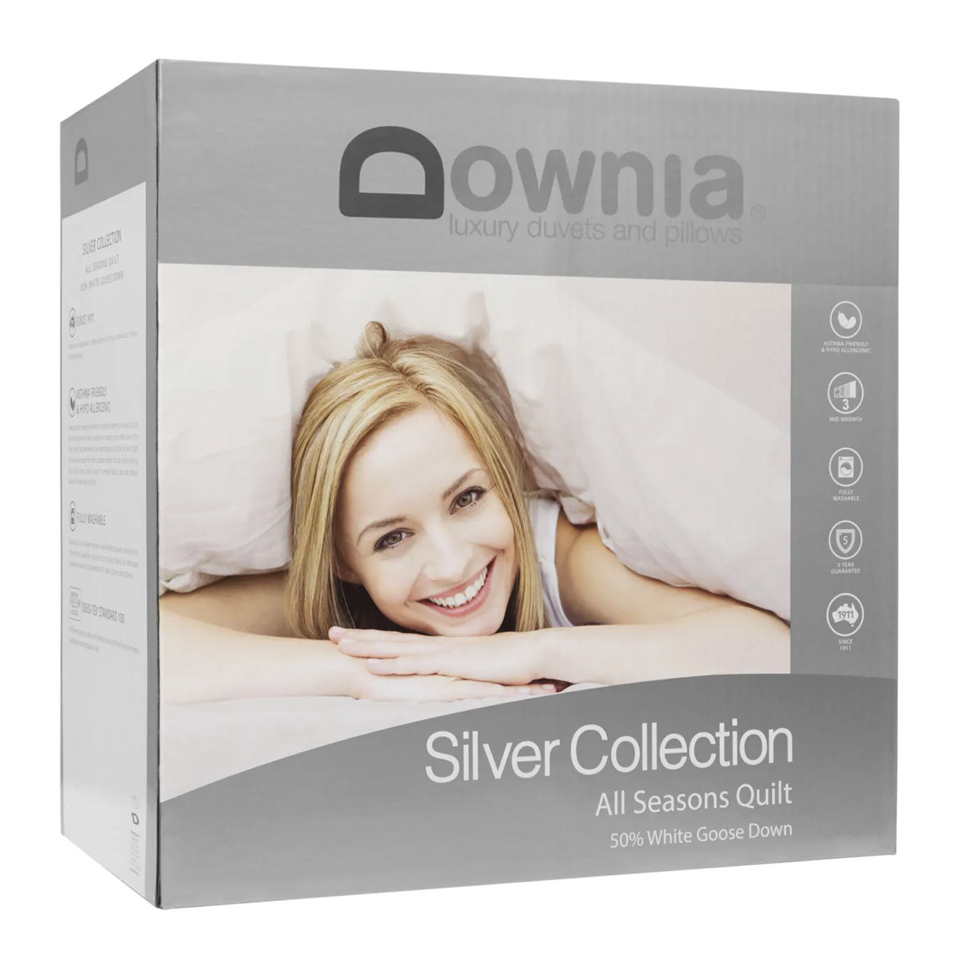 Downia Silver Quilt