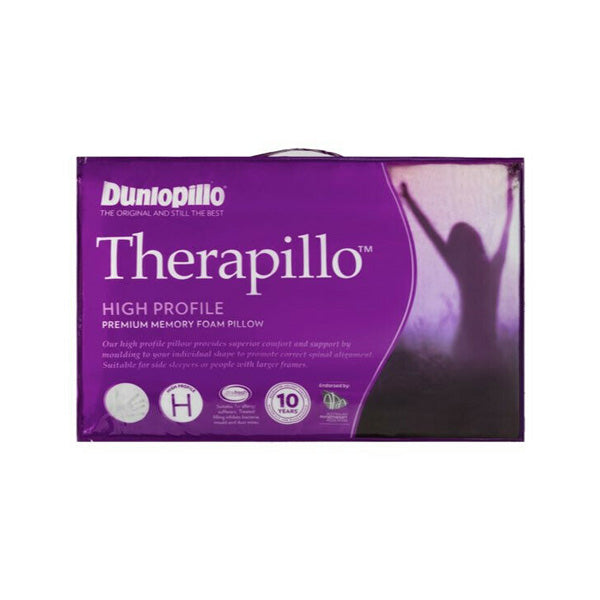 Dunlopillo Therapillo Premium High Profile Memory Foam Pillow