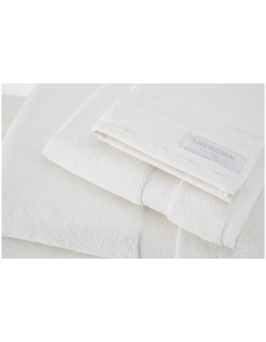 Eden Organic Cotton Lyocell Towel Collection SNOW by Sheridan