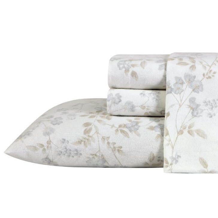 Fawna Flannelette Sheet Set by Laura Ashley