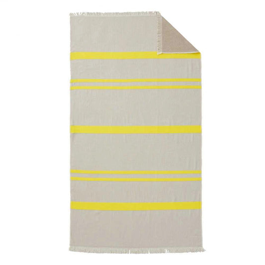 Tropicolo Flax Beach Towel by Sheridan