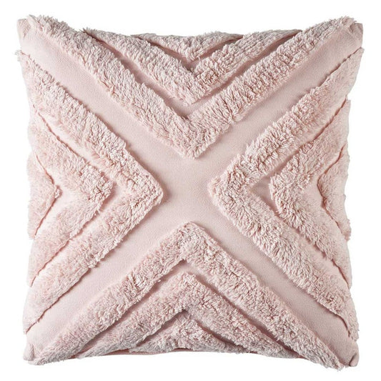 Haven 43x43cm Filled Cushion Pink by Bianca
