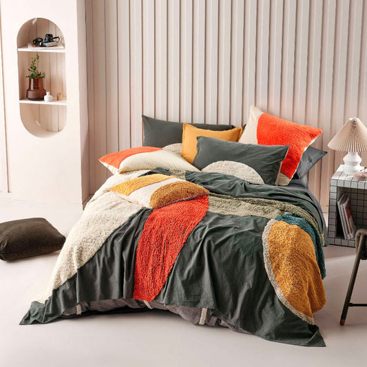 Herman Multi Bed Cover / Coverlet by Linen House