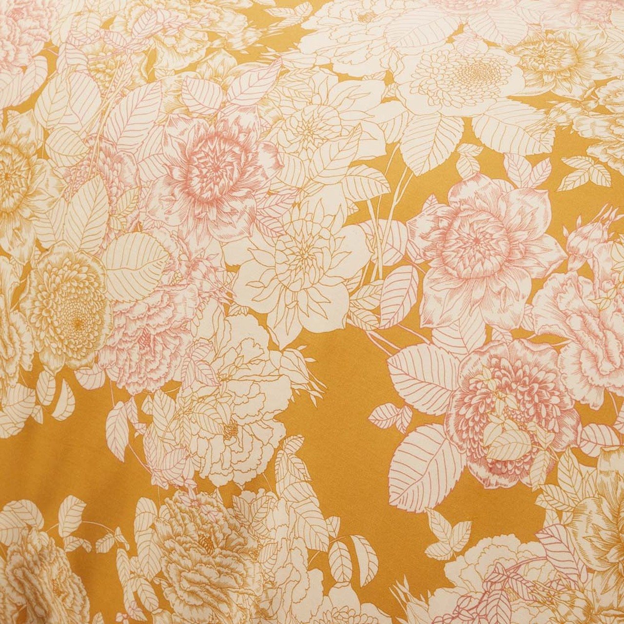 Arbour Honey Quilt Cover Set by Platinum Logan & Mason