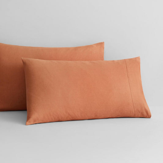 Abbotson Maple Linen Quilted Standard Pillowcase by Sheridan