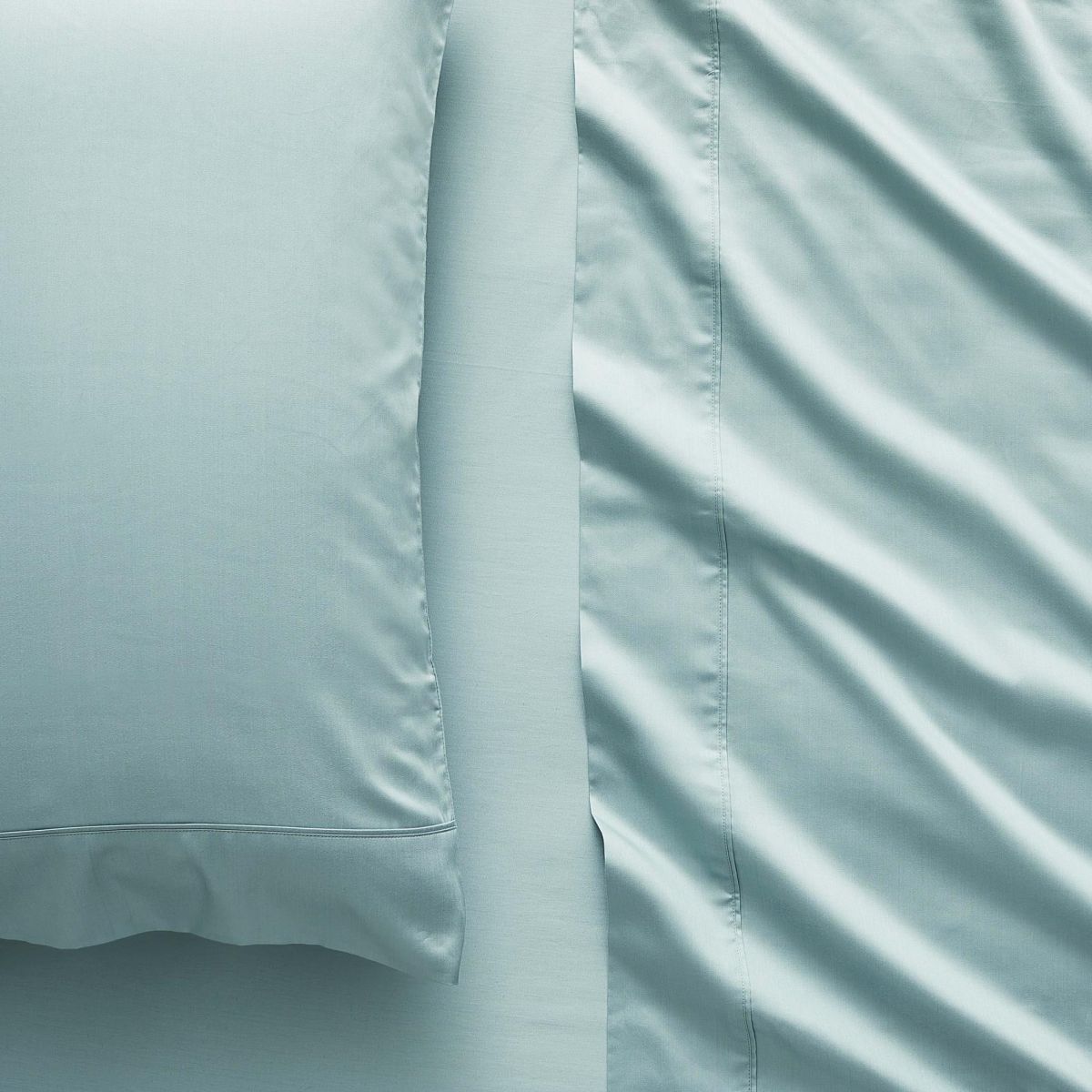 Tencel™ Lyocell Fibre & Cotton Sheet Set MINT FROST by SHERIDAN