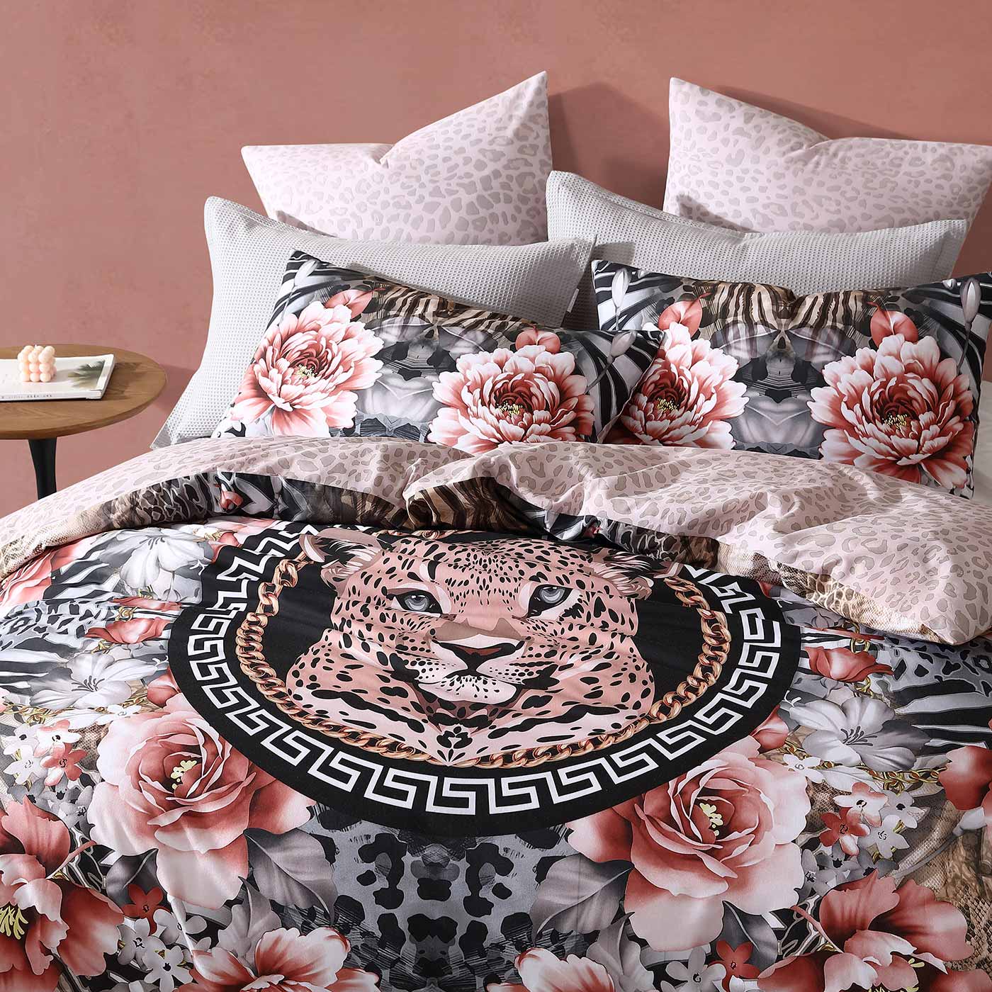 Nala Leopard Quilt Cover Set by Logan & Mason