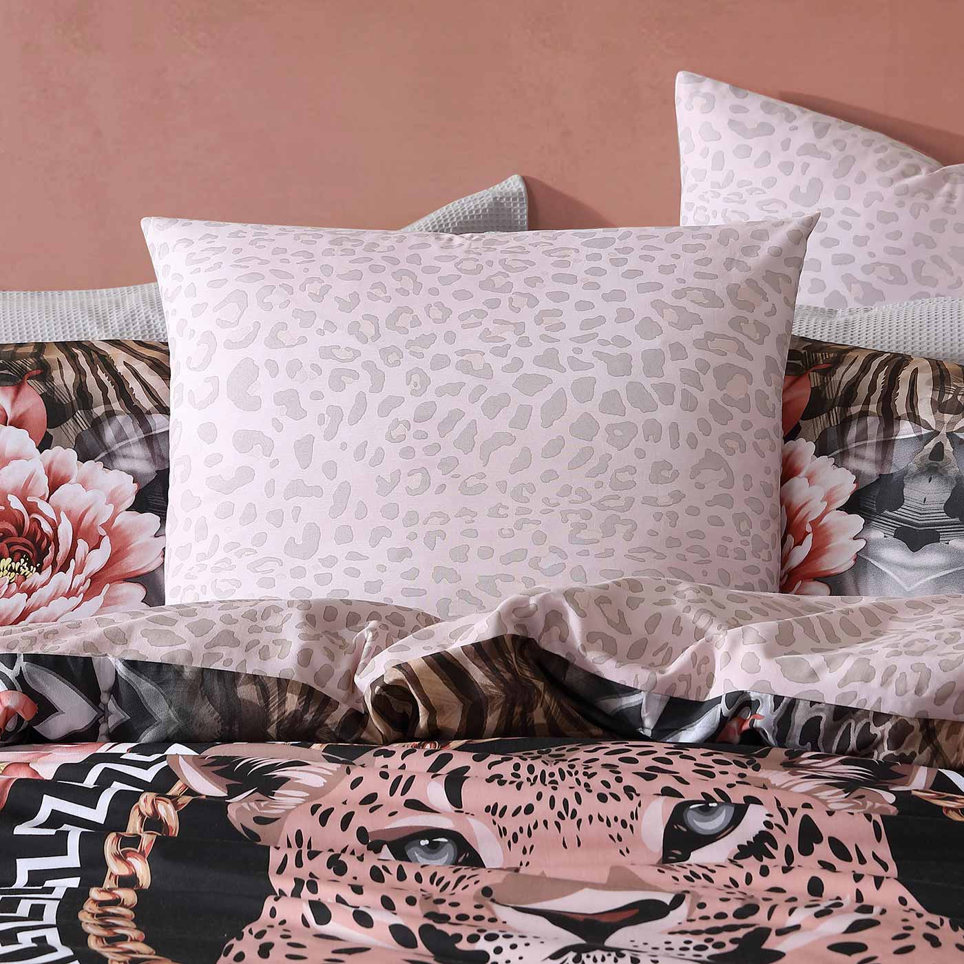 Nala Leopard Quilt Cover Set by Logan & Mason