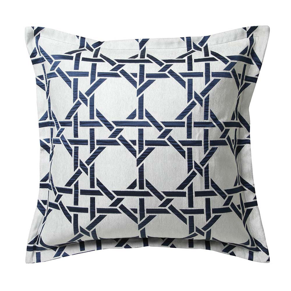 Octagonal Lattice Ink European Pillowcase