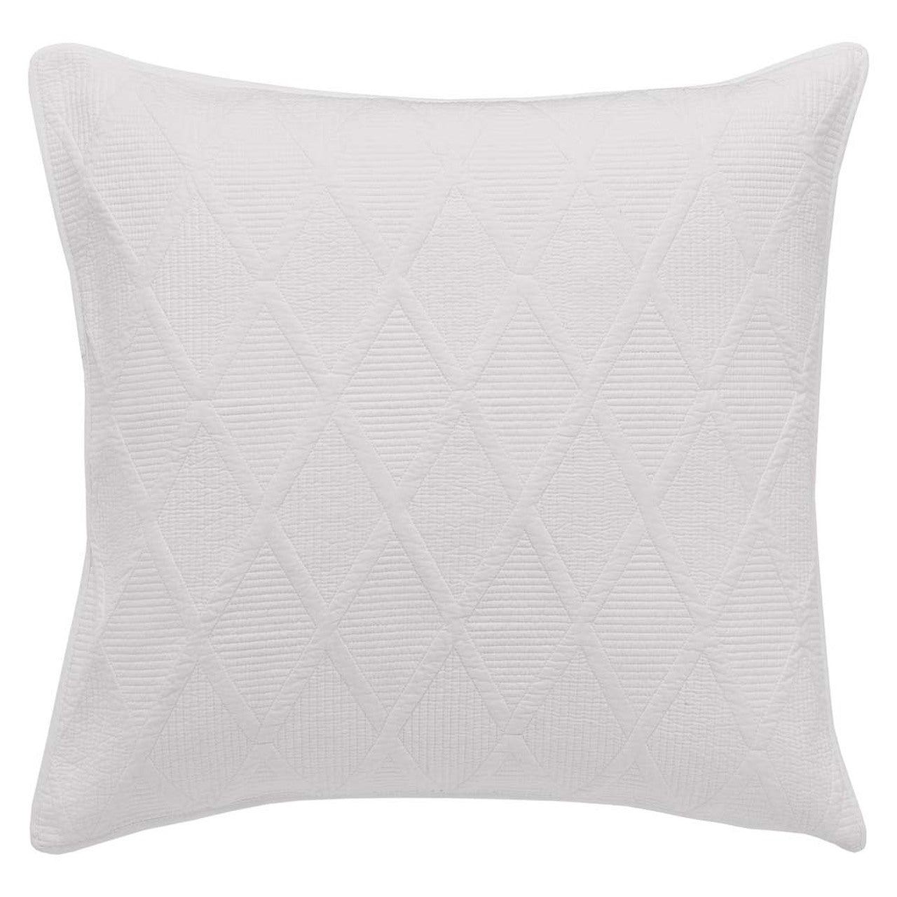 Farley White European Pillowcase by Private Collection
