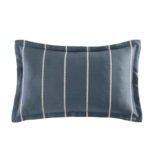 Peat Slate Cushion 30 x 50 cm by Logan and Mason Platinum