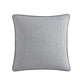 Region Grey European Pillowcase by Logan and Mason Platinum