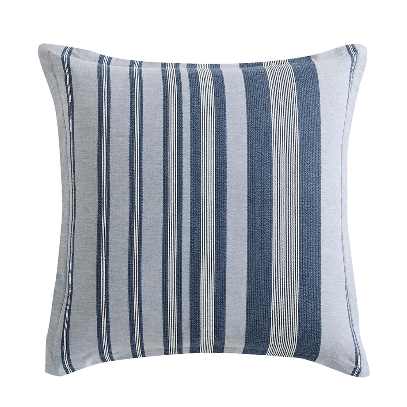 Hunter Indigo European Pillowcase by Logan and Mason Platinum